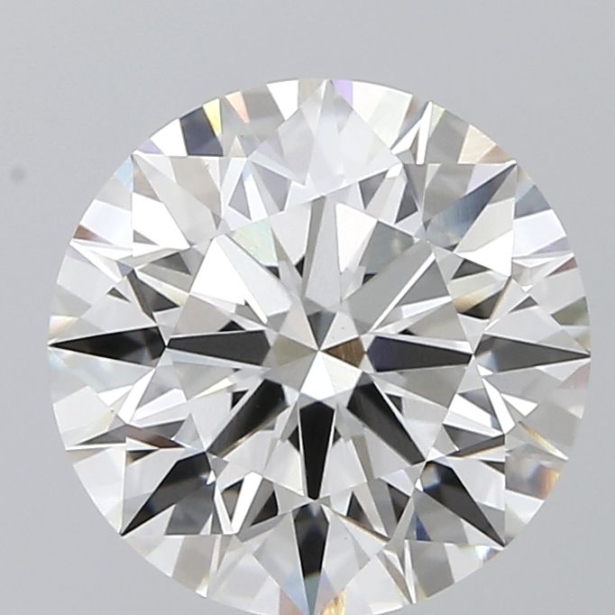 Diamant Rond 4.60 ct - Couleur H - Pureté VS1