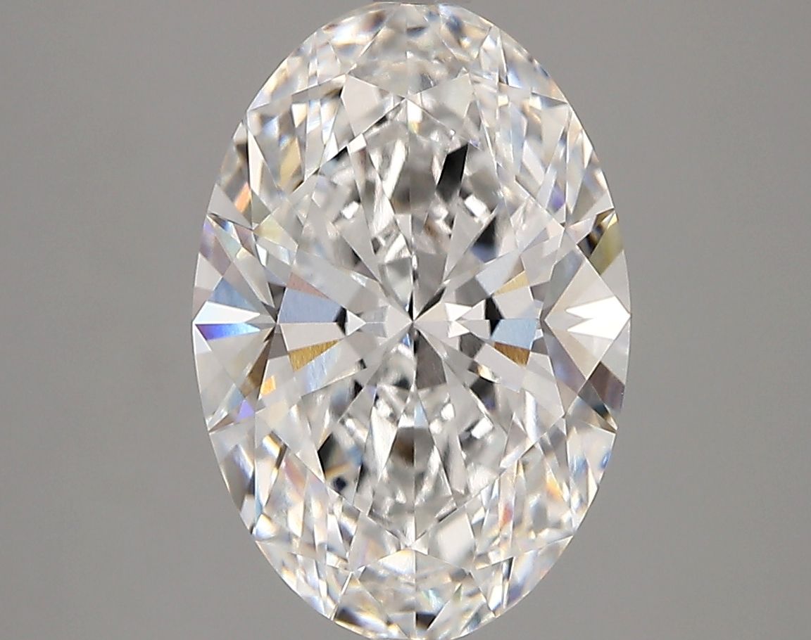 3.80 ct. oval Lab Grown Diamond front image