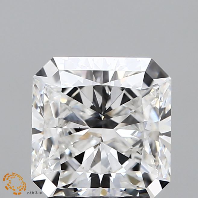 2.05 ct lab-grown Square radiant Diamond