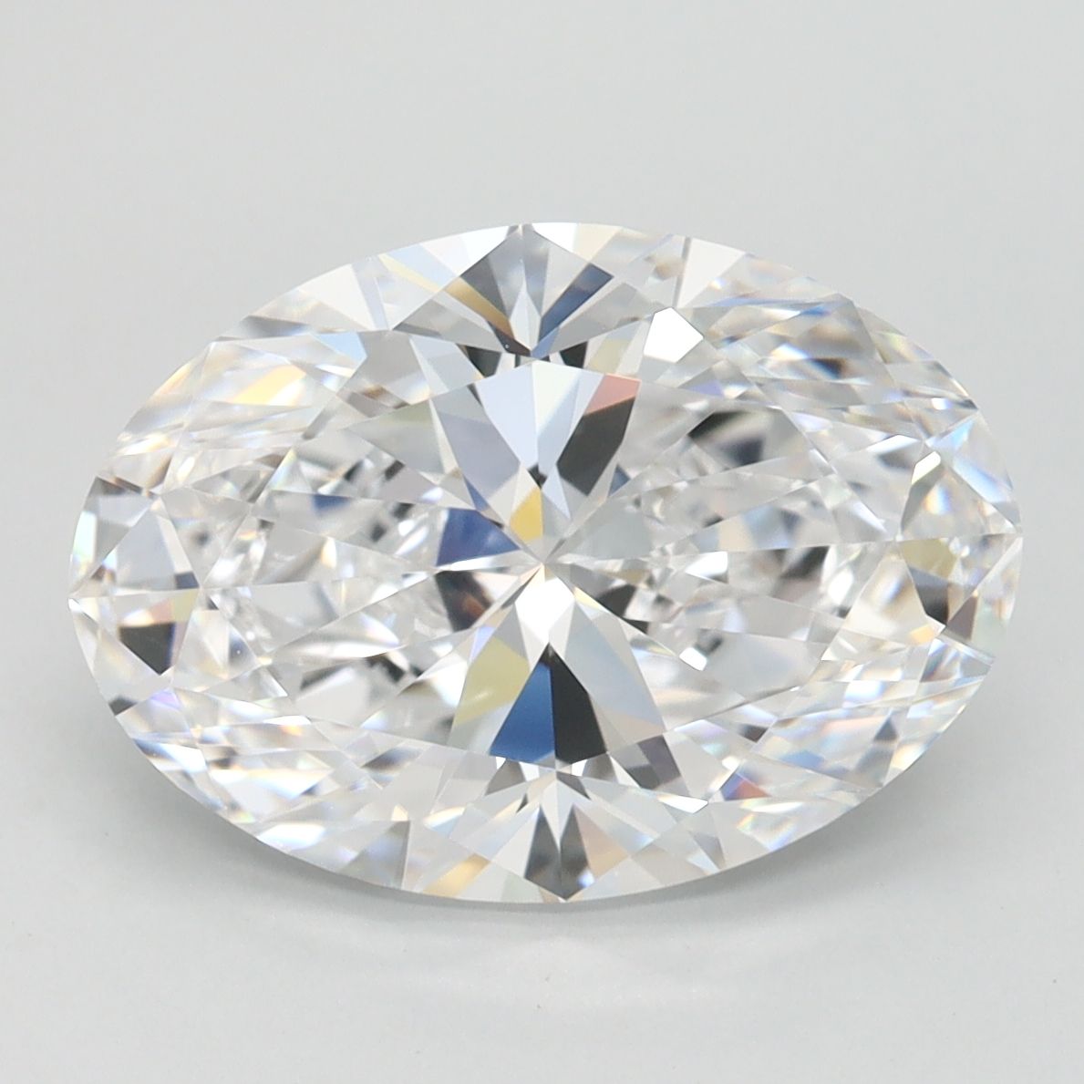3.65 ct. oval Lab Grown Diamond front image