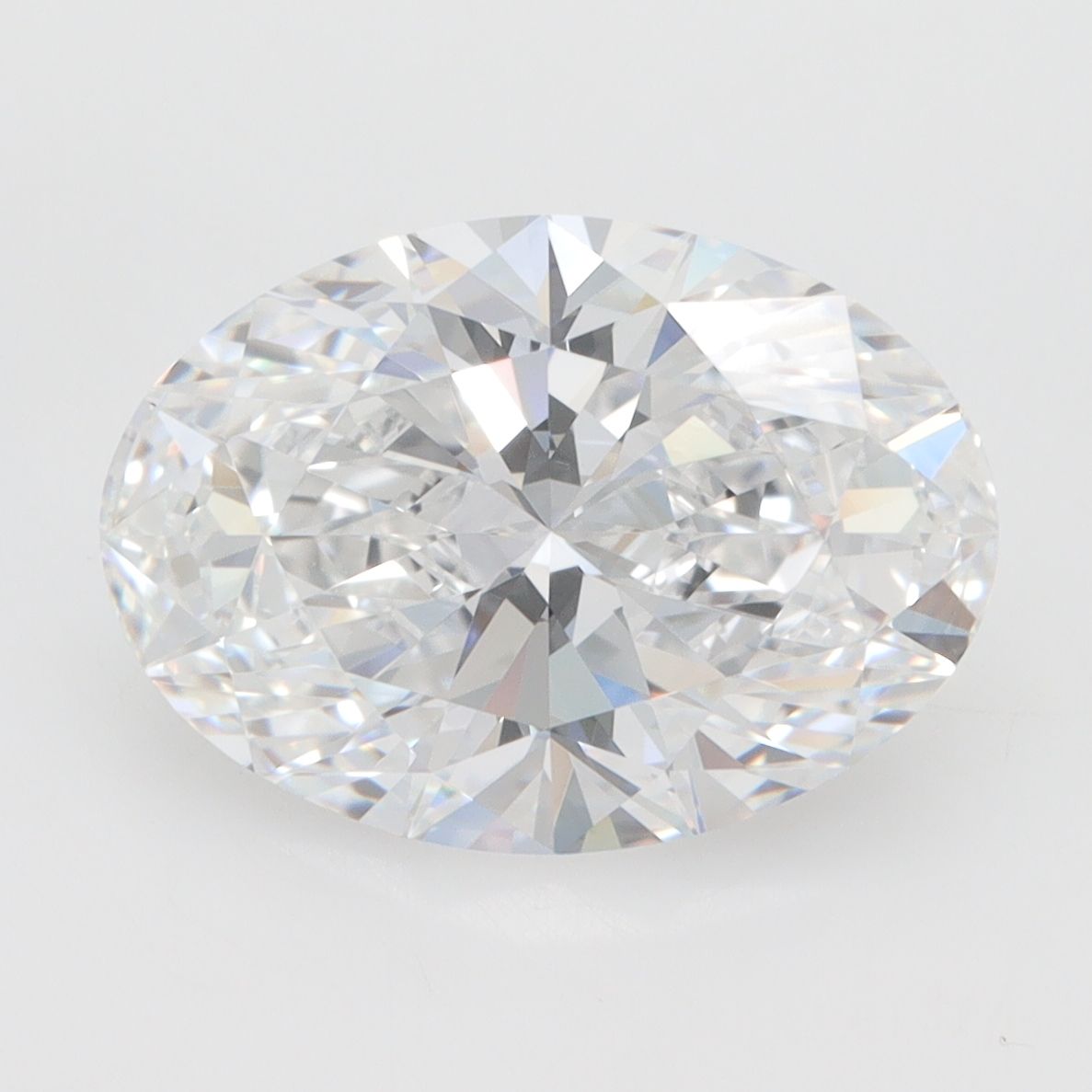 3.01 ct. oval Lab Grown Diamond front image