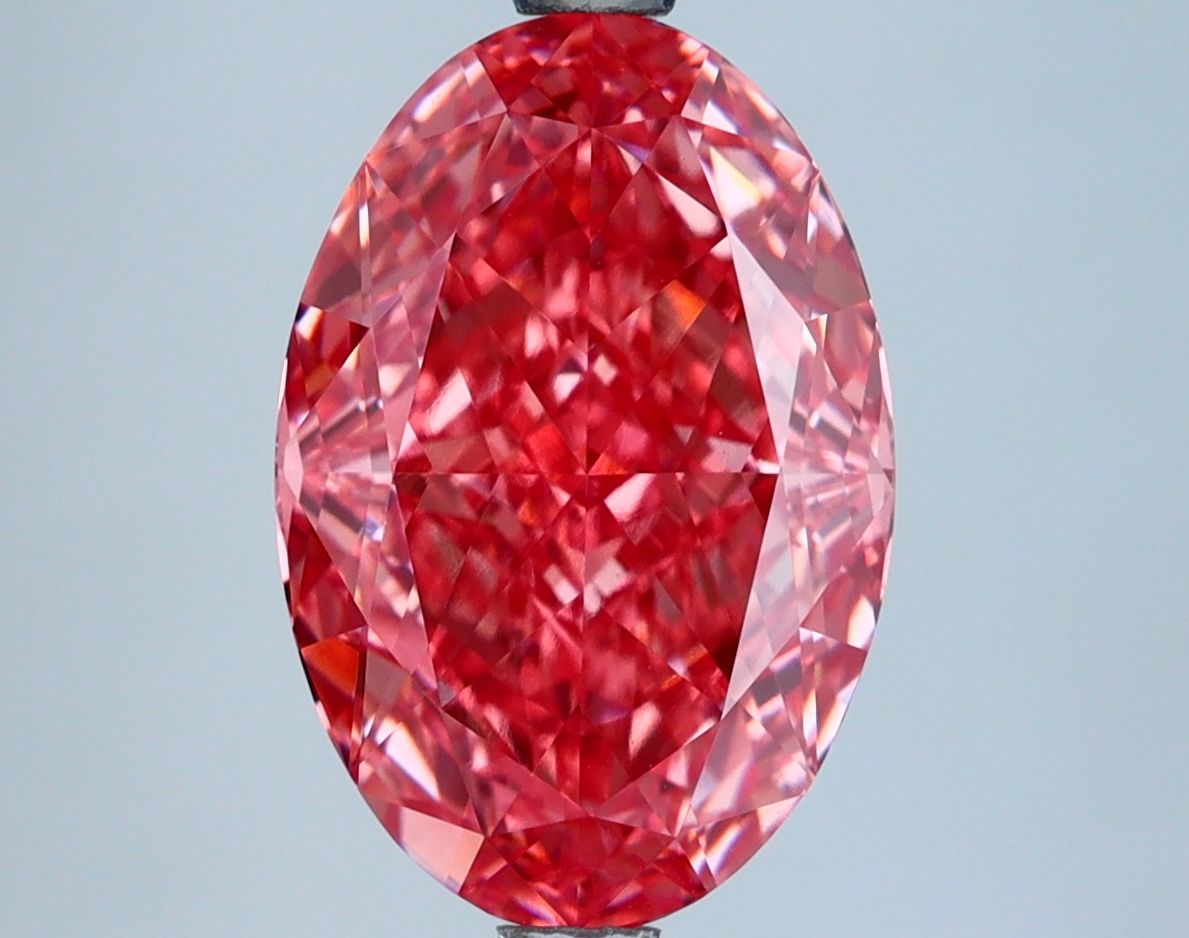 4.03 ct. oval Lab Grown Diamond front image