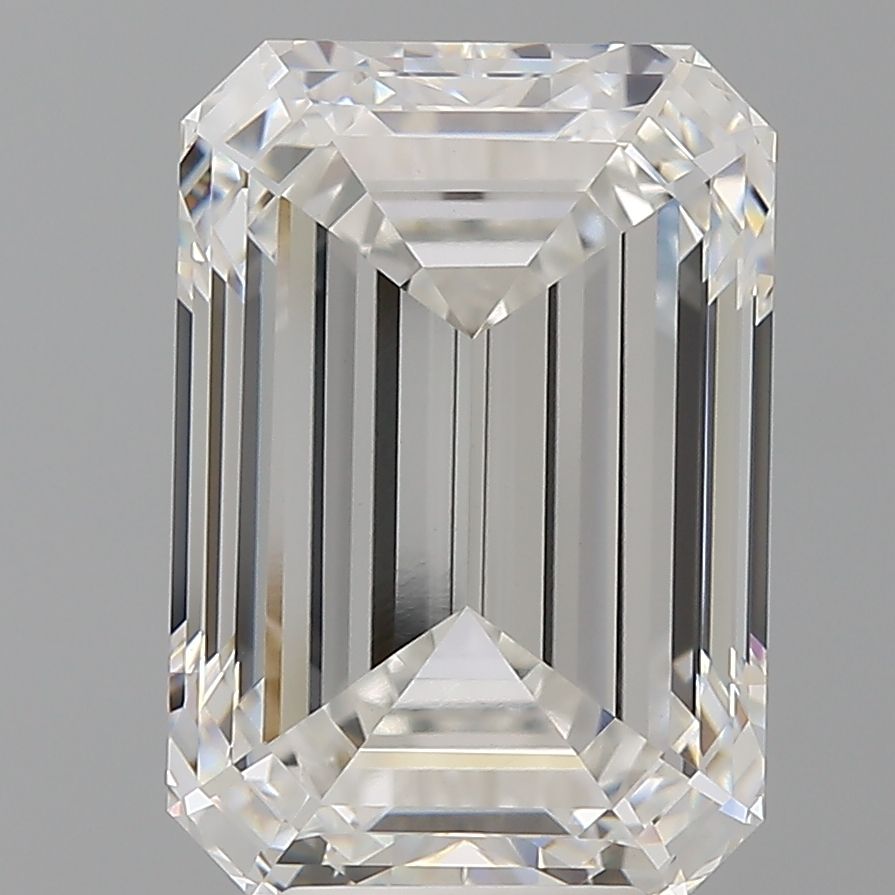 7.09 ct. emerald Lab Grown Diamond front image