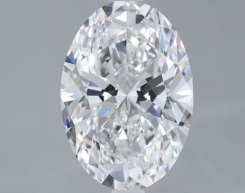 2.10 ct. oval Lab Grown Diamond front image