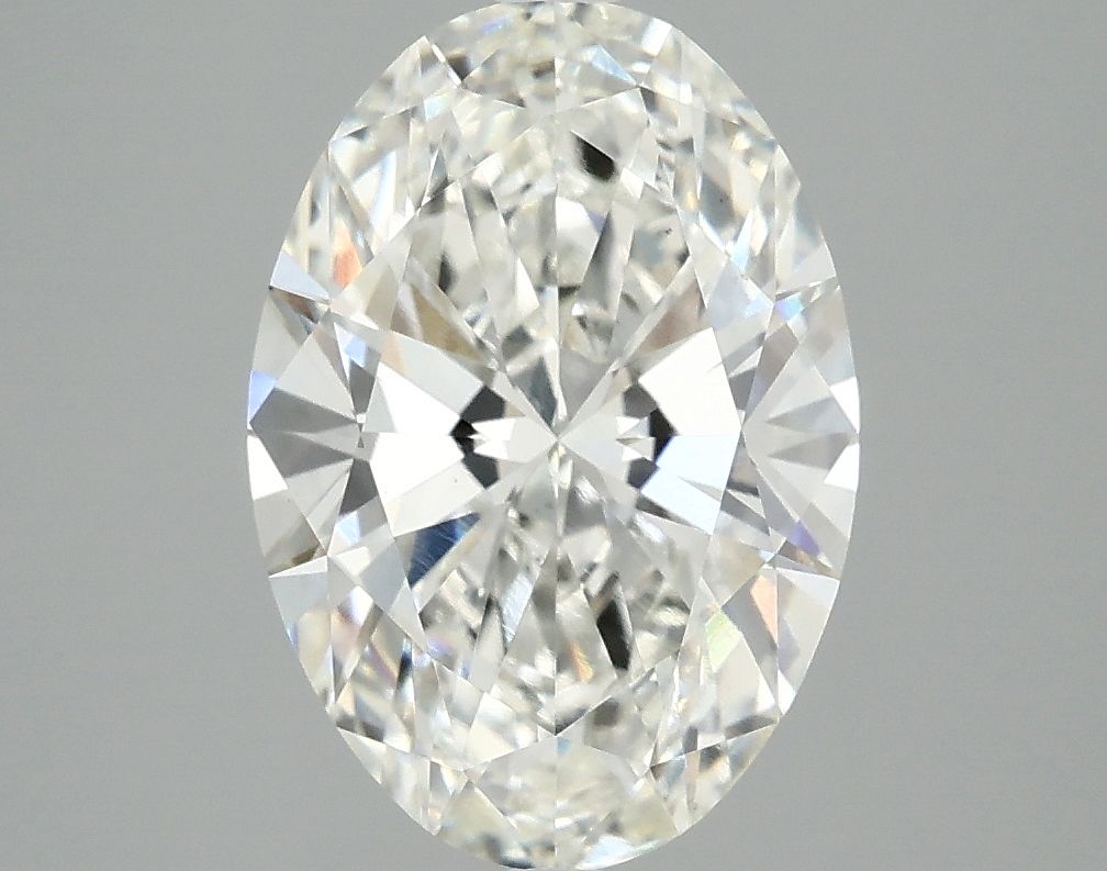 3.02 ct. oval Lab Grown Diamond front image