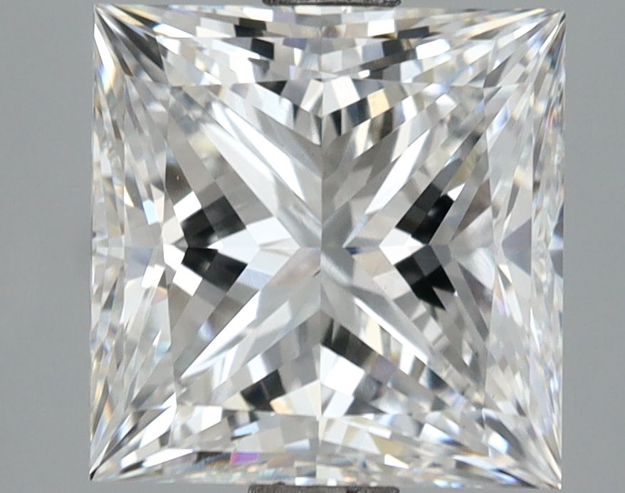 3.43 ct. princess Lab Grown Diamond front image