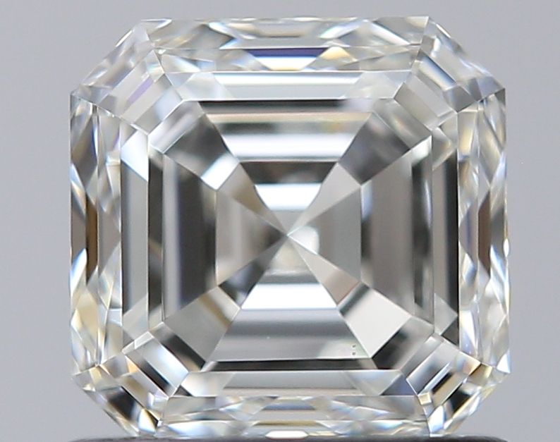 0.91 ct Asscher diamond