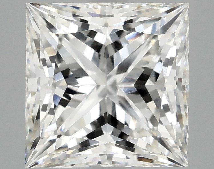 3.09 ct. princess Lab Grown Diamond front image