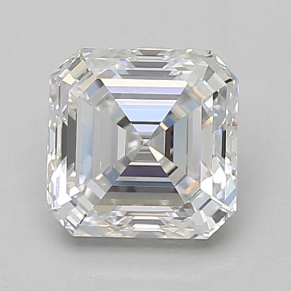 1.56 ct lab-grown Asscher Diamond