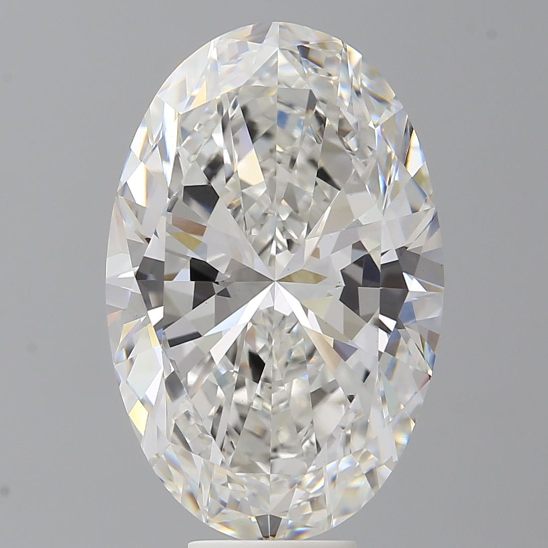10.50 ct. oval Lab Grown Diamond front image