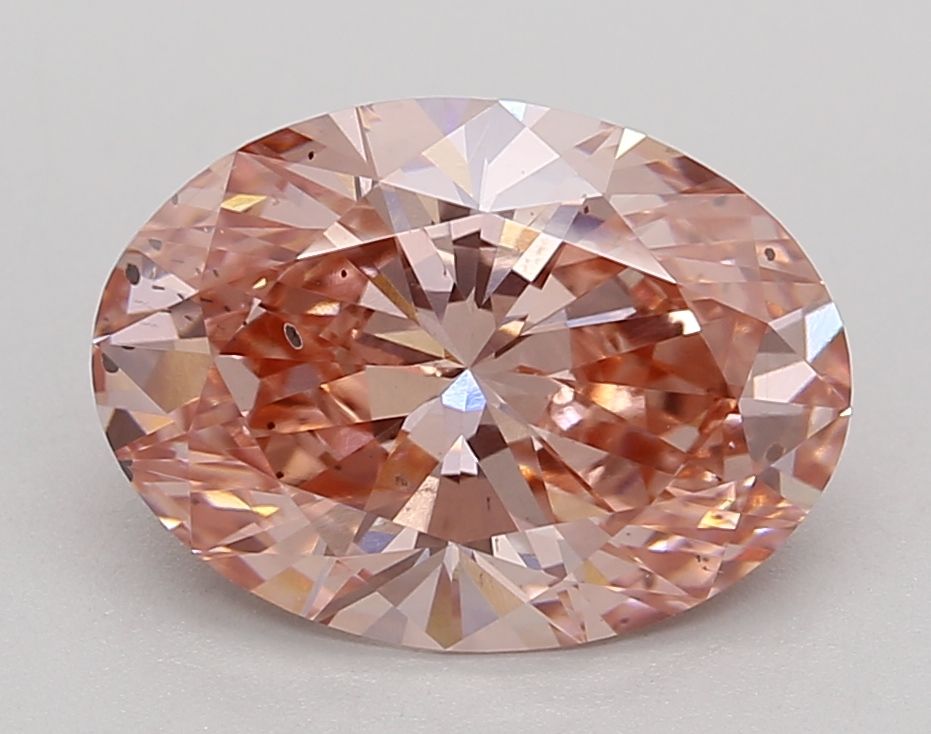 3.09 ct. oval Lab Grown Diamond front image