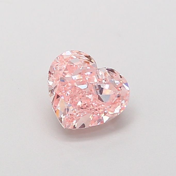 1.02 CT Fancy Intense Pink HEART