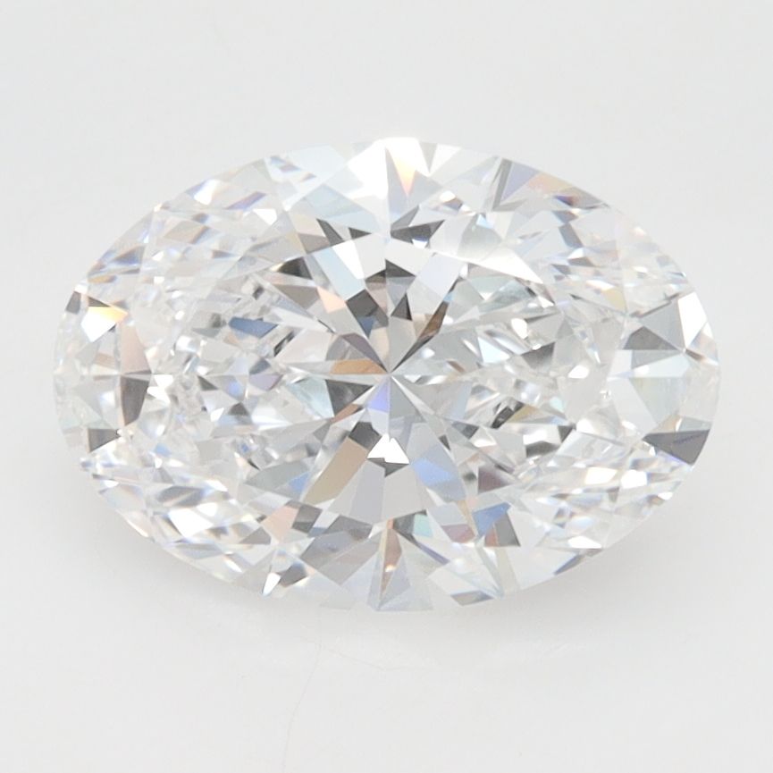 2.08 ct. oval Lab Grown Diamond front image