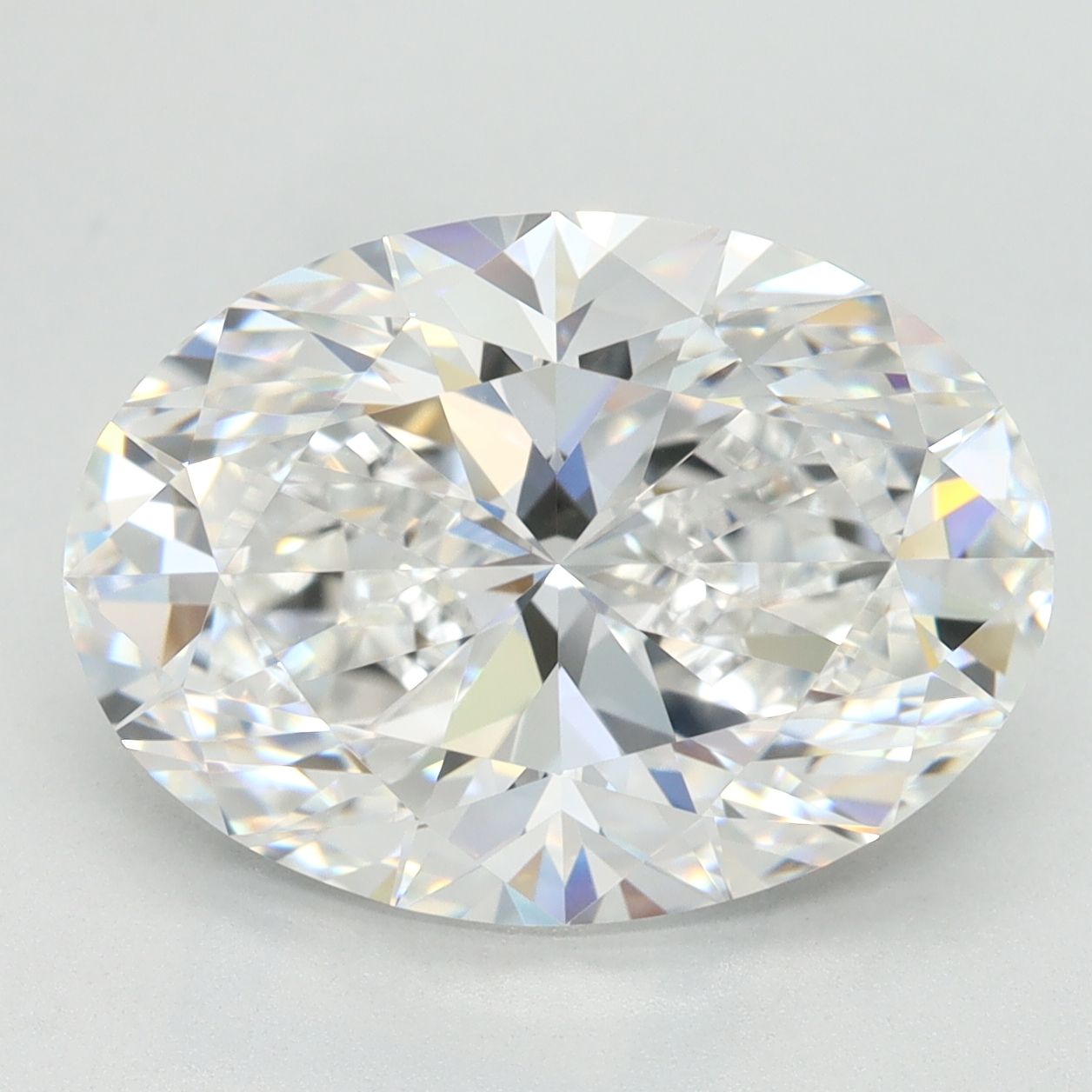 5.39 ct. oval Lab Grown Diamond front image