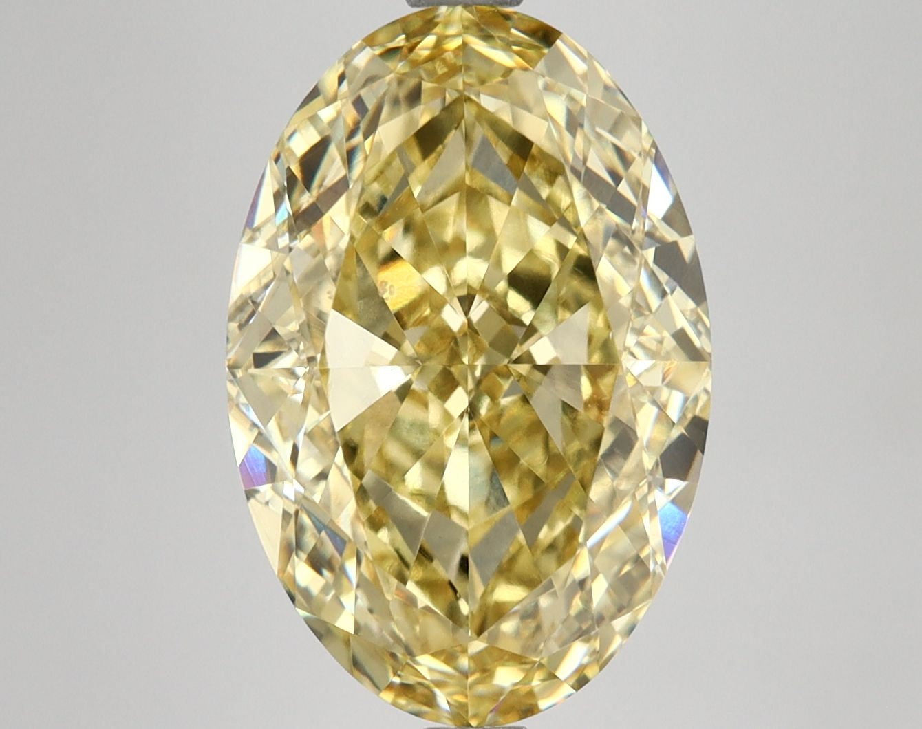 6.54 ct. oval Lab Grown Diamond front image