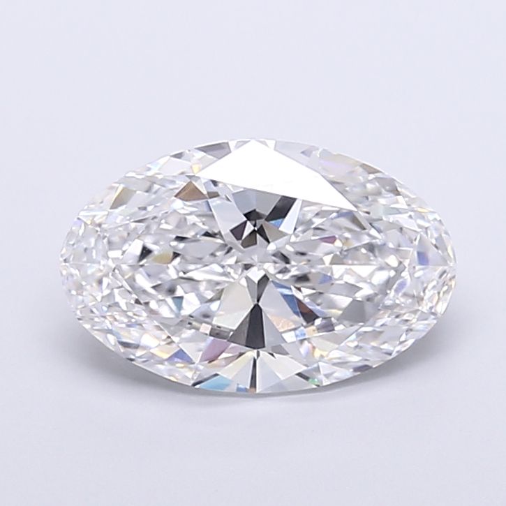 5.03 ct. oval Lab Grown Diamond front image