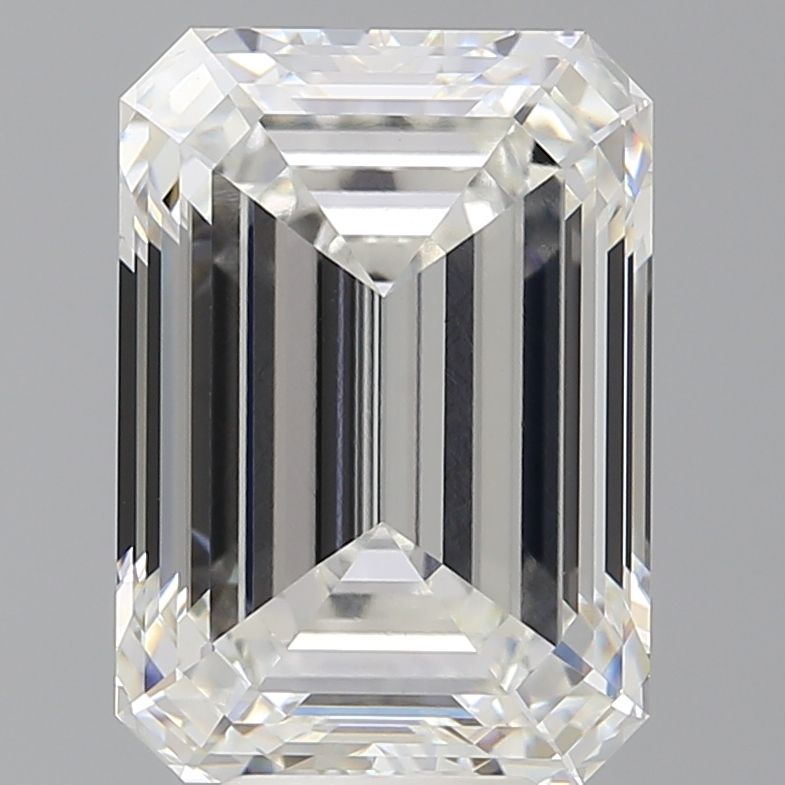 7.60 ct. emerald Lab Grown Diamond front image