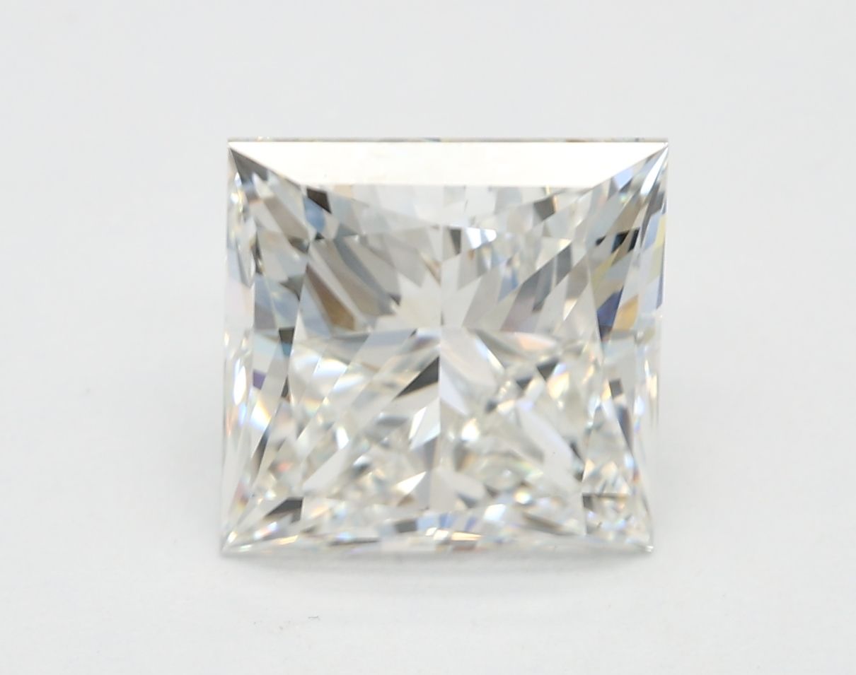 3.14 ct. princess Lab Grown Diamond front image