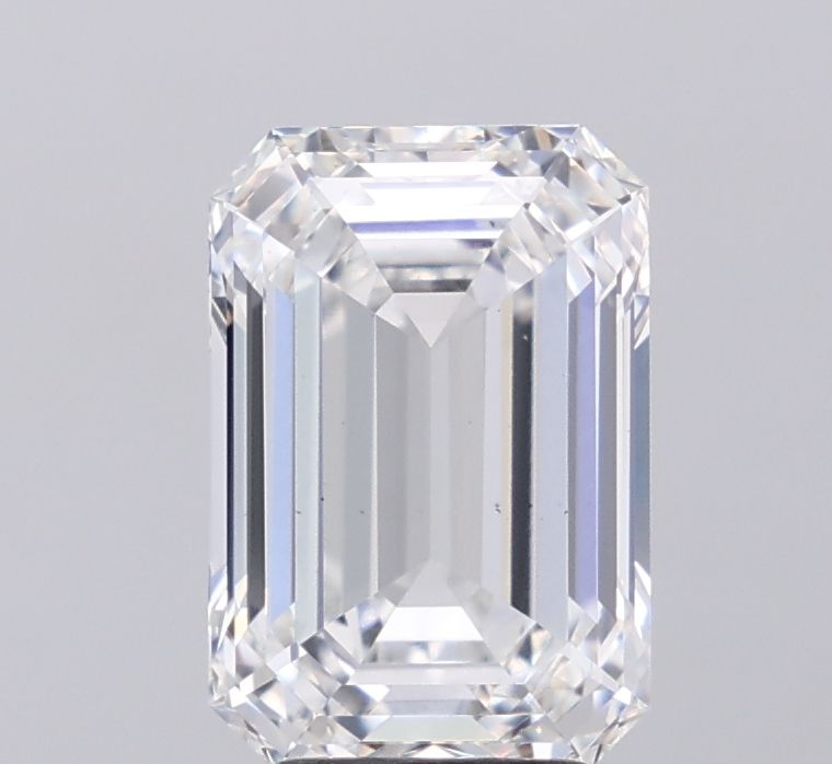 4.04 ct. emerald Lab Grown Diamond front image