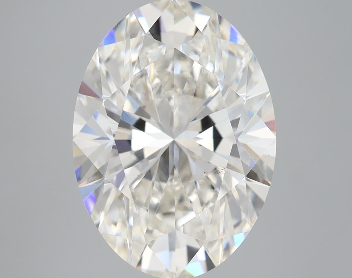 5.11 ct. oval Lab Grown Diamond front image