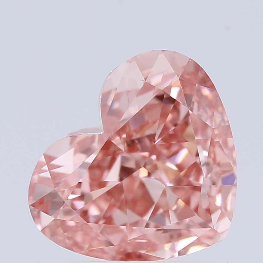 1.03 CT Fancy Vivid Pink HEART
