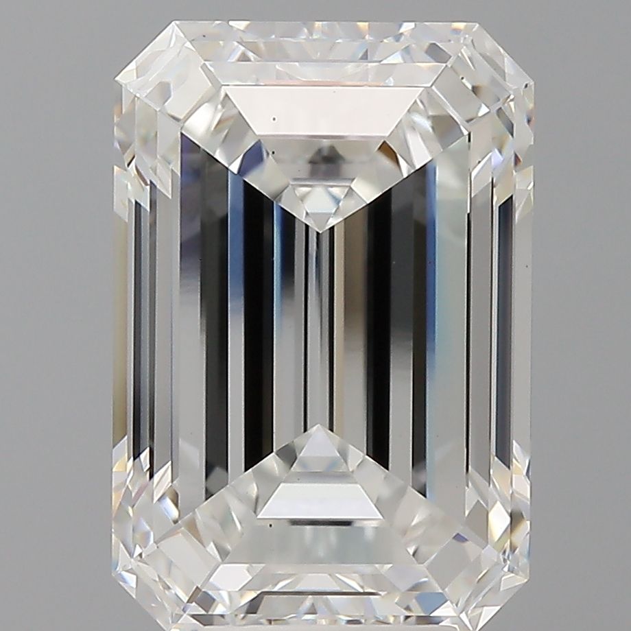 7.58 ct. emerald Lab Grown Diamond front image