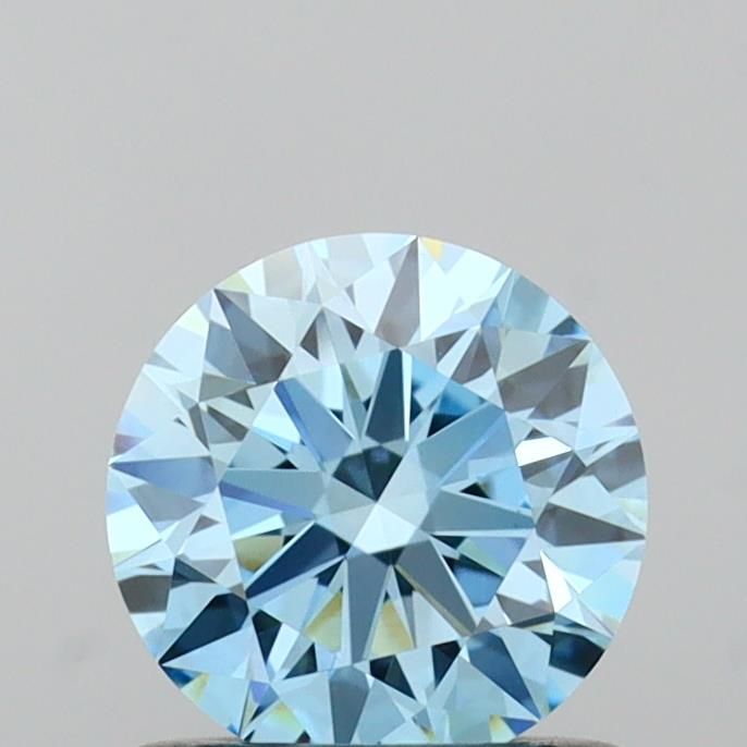 0.75 CT Fancy Vivid Blue ROUND