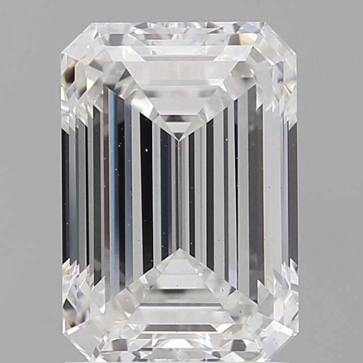 2.06 ct. emerald Lab Grown Diamond front image