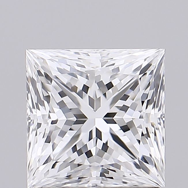 1.56 ct. princess Lab Grown Diamond front image