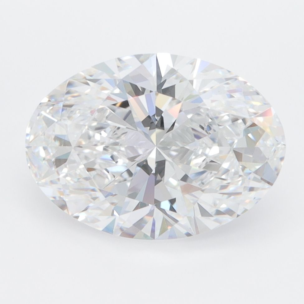 3.01 ct. oval Lab Grown Diamond front image