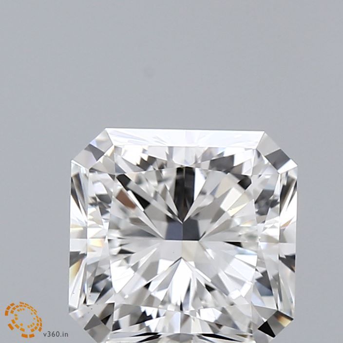 2.08 ct lab-grown Square radiant Diamond
