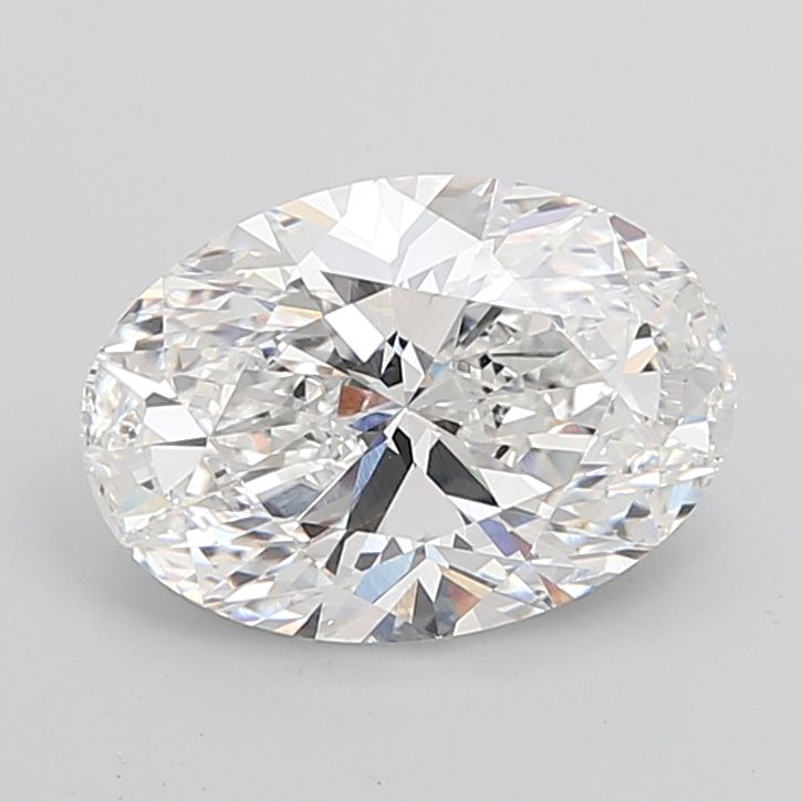 7.03 ct. oval Lab Grown Diamond front image