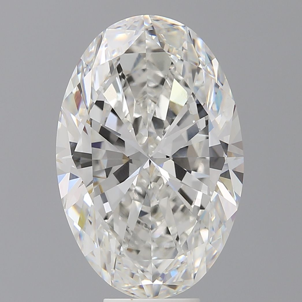 9.09 ct. oval Lab Grown Diamond front image