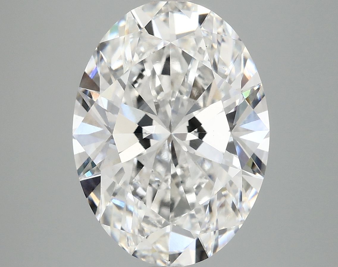 5.07 ct. oval Lab Grown Diamond front image