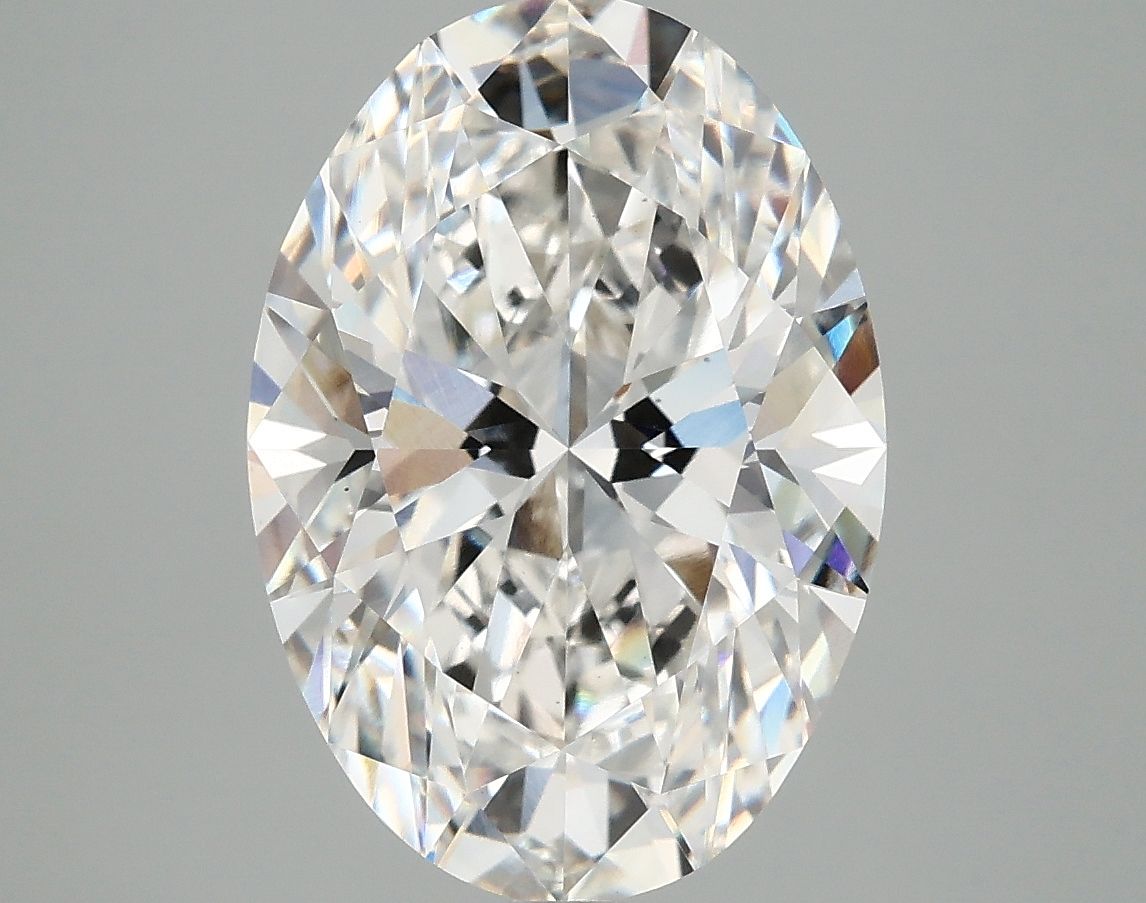5.09 ct. oval Lab Grown Diamond front image