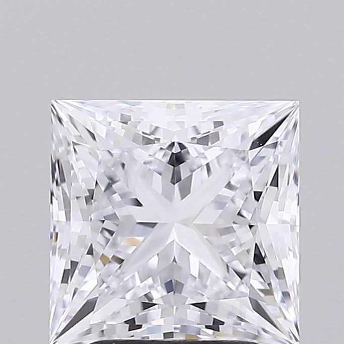 2.57 ct. princess Lab Grown Diamond front image