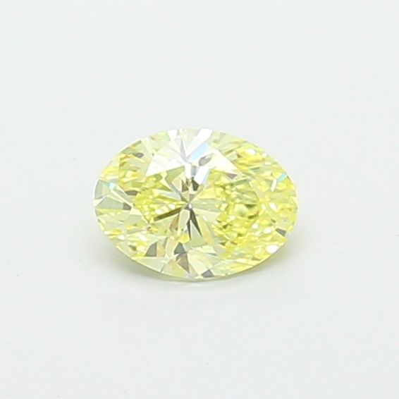 0.53 CT Fancy Yellow OVAL