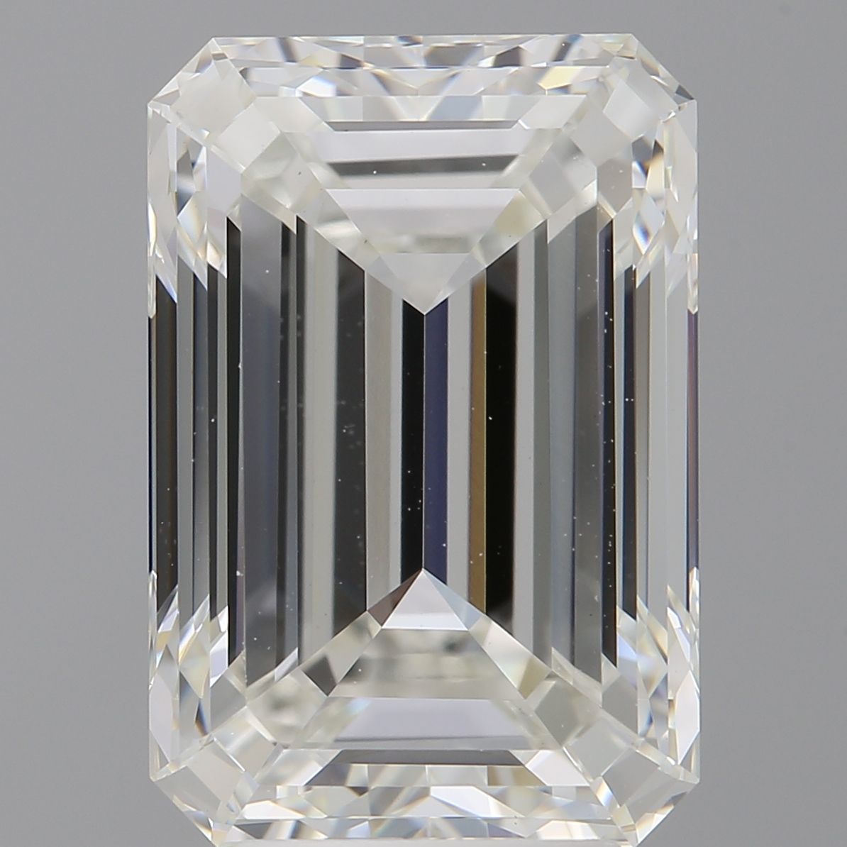 6.02 ct. emerald Lab Grown Diamond front image