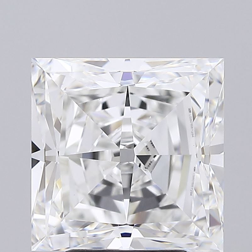 4.18 ct. princess Lab Grown Diamond front image