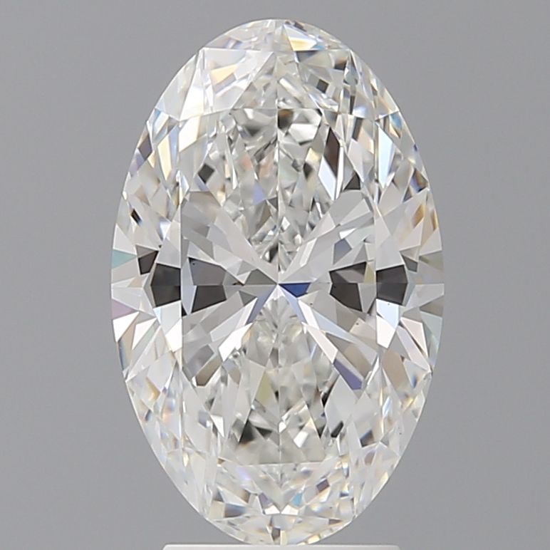 3.51 ct. oval Lab Grown Diamond front image