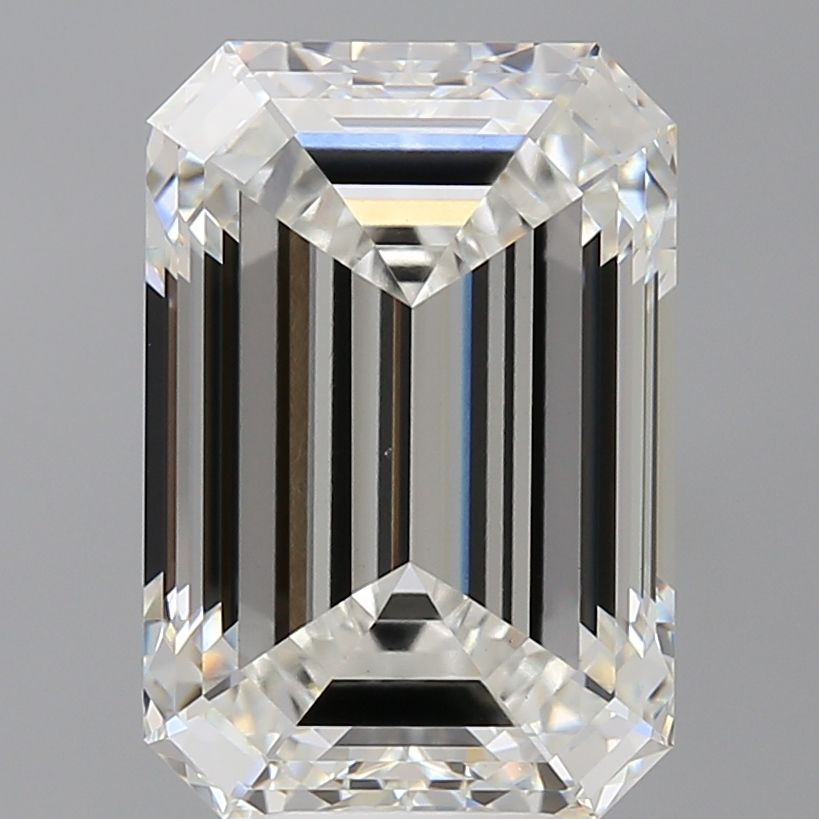 8.02 ct. emerald Lab Grown Diamond front image