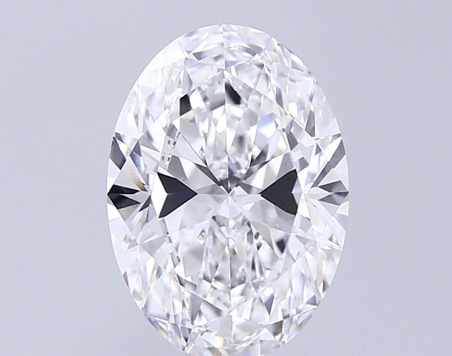 3.88 ct. oval Lab Grown Diamond front image