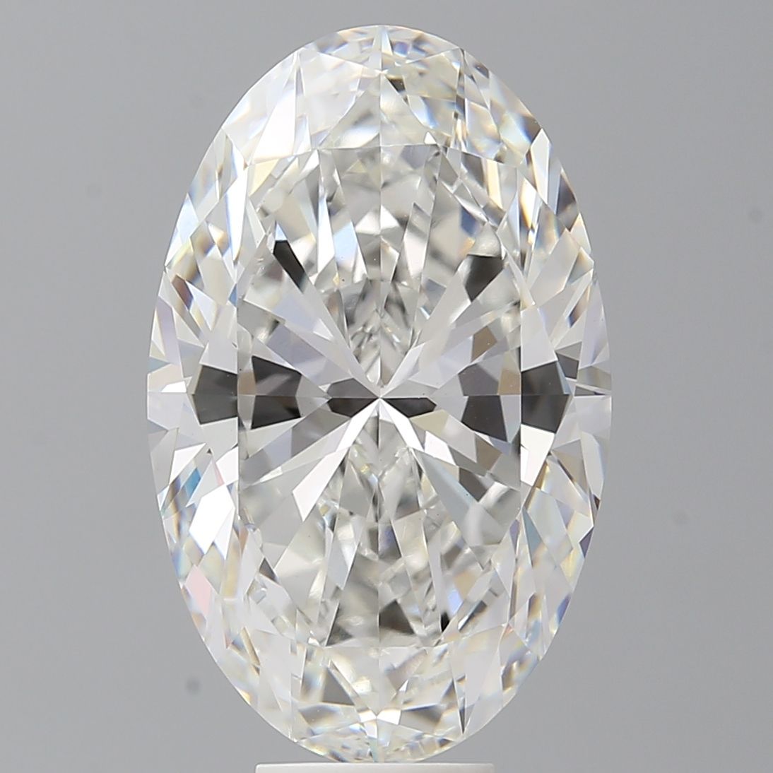 9.56 ct. oval Lab Grown Diamond front image