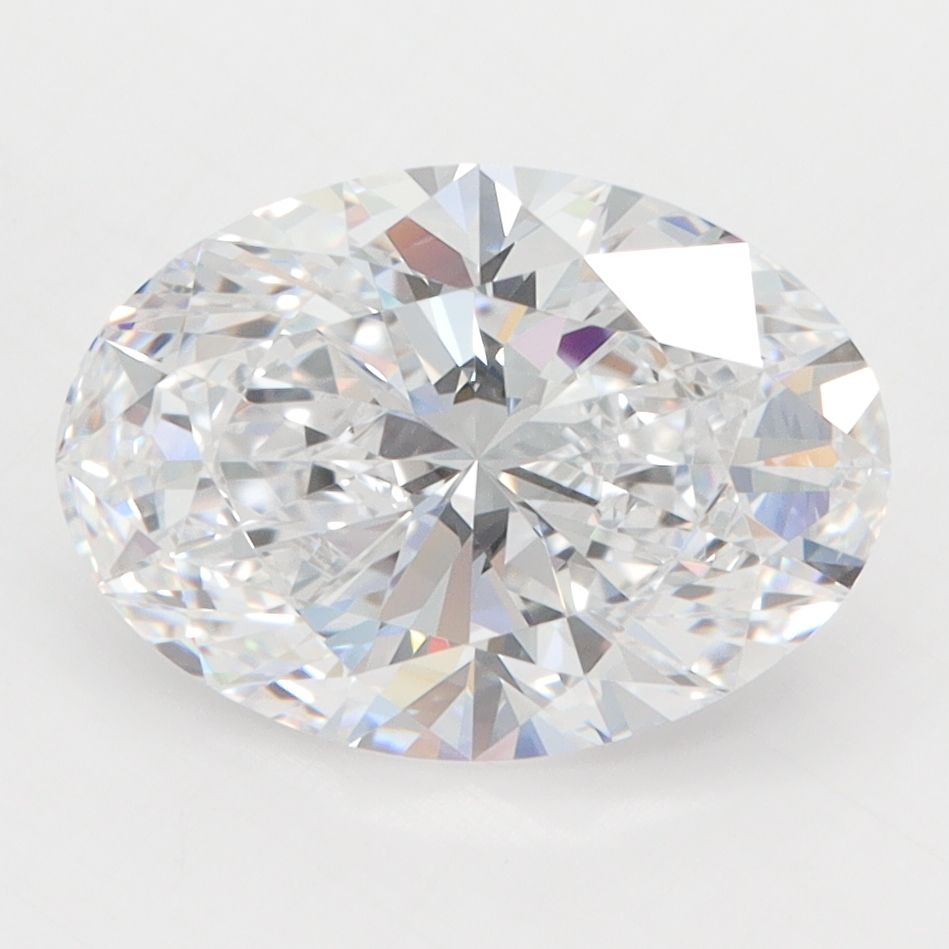 3.05 ct. oval Lab Grown Diamond front image
