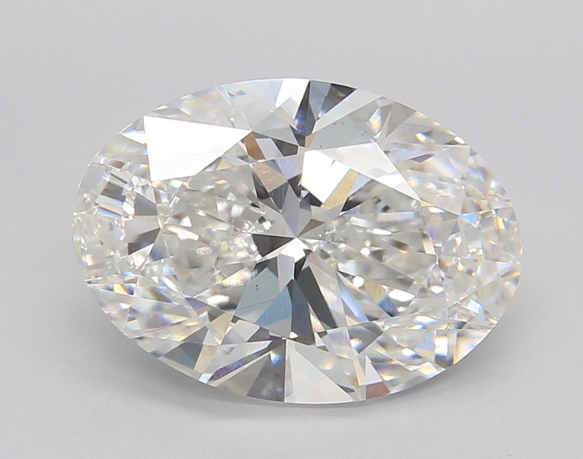 5.00 ct. oval Lab Grown Diamond front image