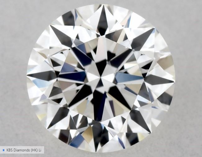 0.58 ct Round diamond