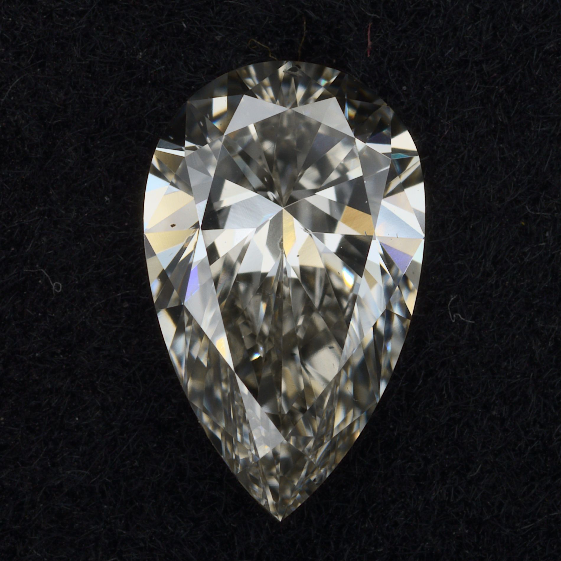 0.70 ct. pear Lab Grown Diamond front image