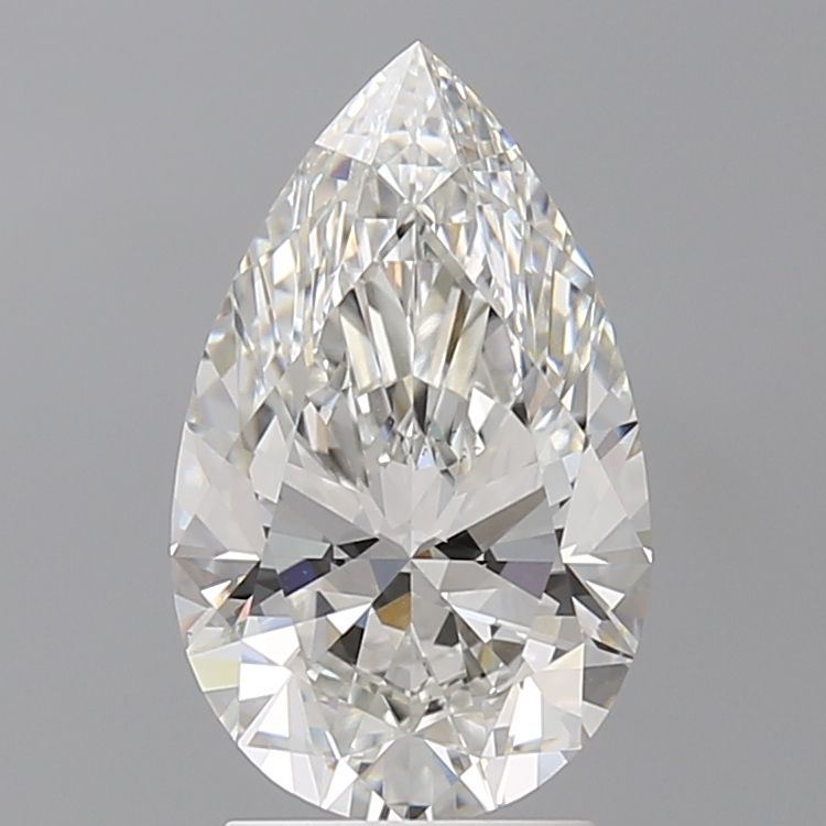 2.60 ct. pear Lab Grown Diamond front image
