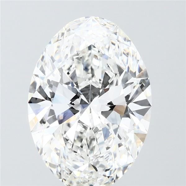 4.09 ct. oval Lab Grown Diamond front image