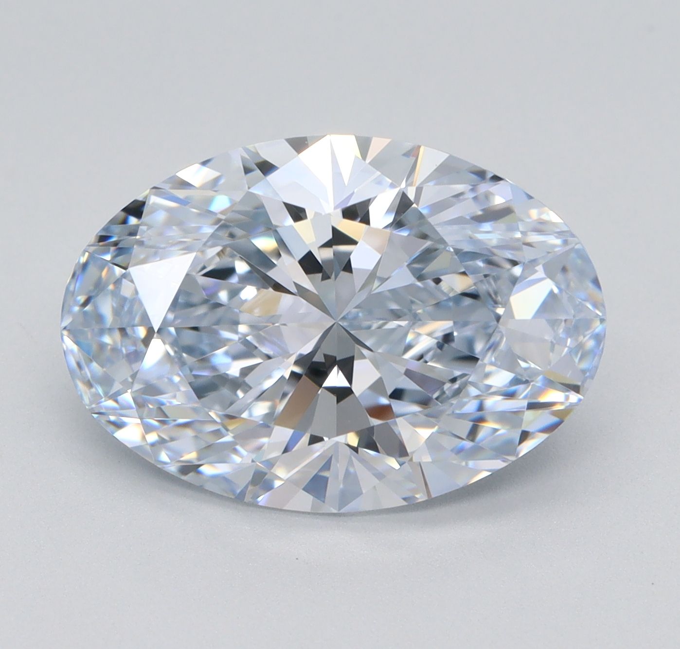 4.11 ct. oval Lab Grown Diamond front image